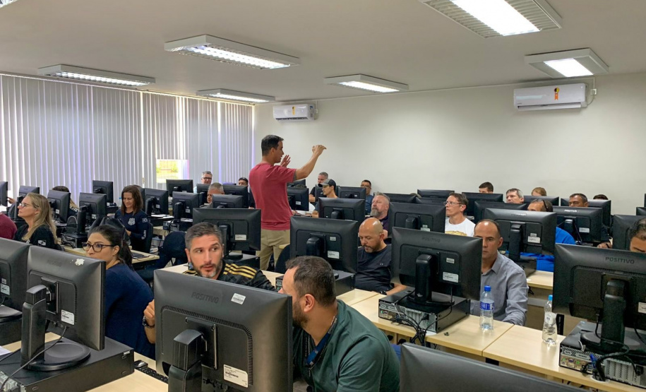 Policiais penais concluem curso sobre sistema de armazenamento de dados