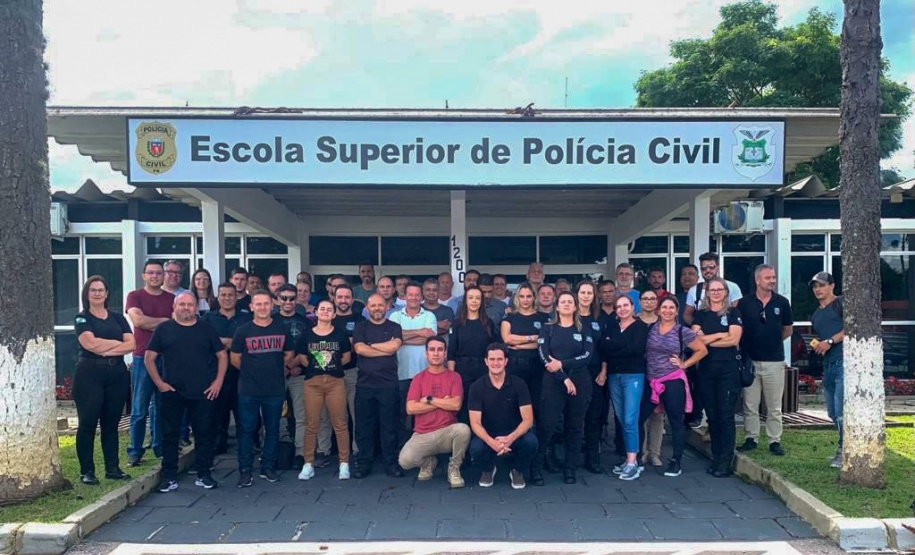 Policiais penais concluem curso sobre sistema de armazenamento de dados