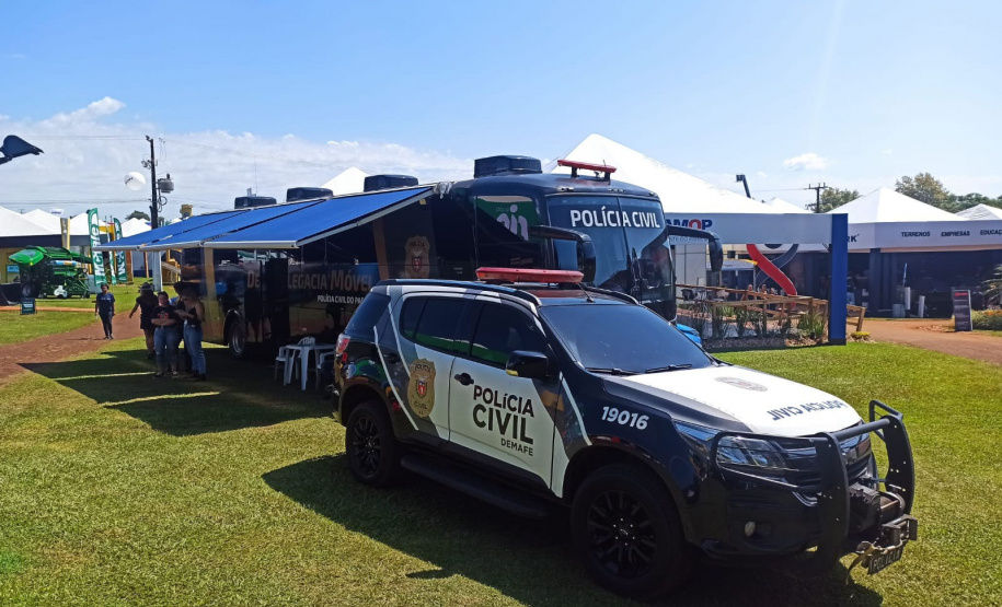 Polícia Civil orienta sobre o uso de drones durante Show Rural em Cascavel