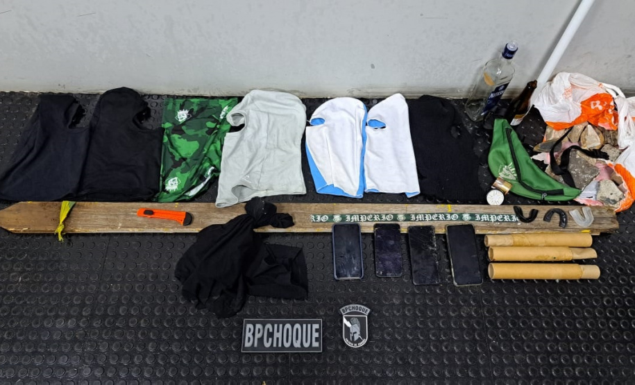 Polícia Militar antecipa ações e evita confronto de torcidas antes do clássico Atletiba na capital