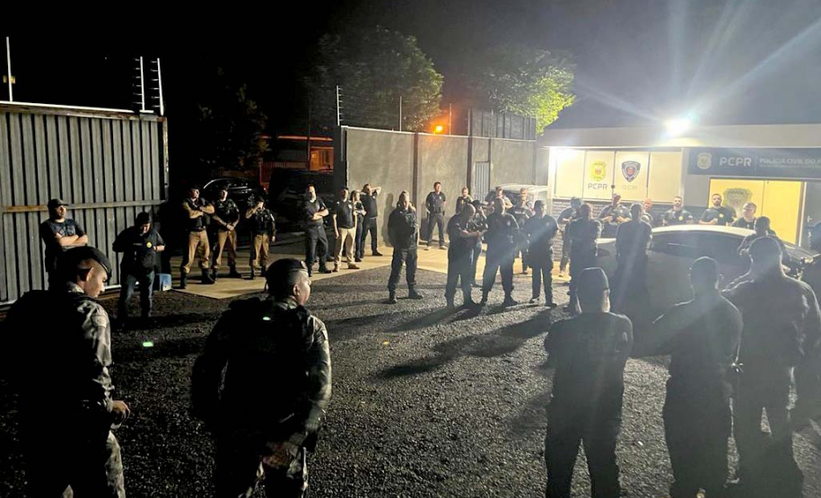 PCPR e PMPR deflagram operação contra o tráfico de drogas em Maringá