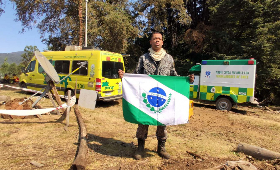 Paranaenses integram equipe brasileira enviada ao Chile para combater grandes incêndios