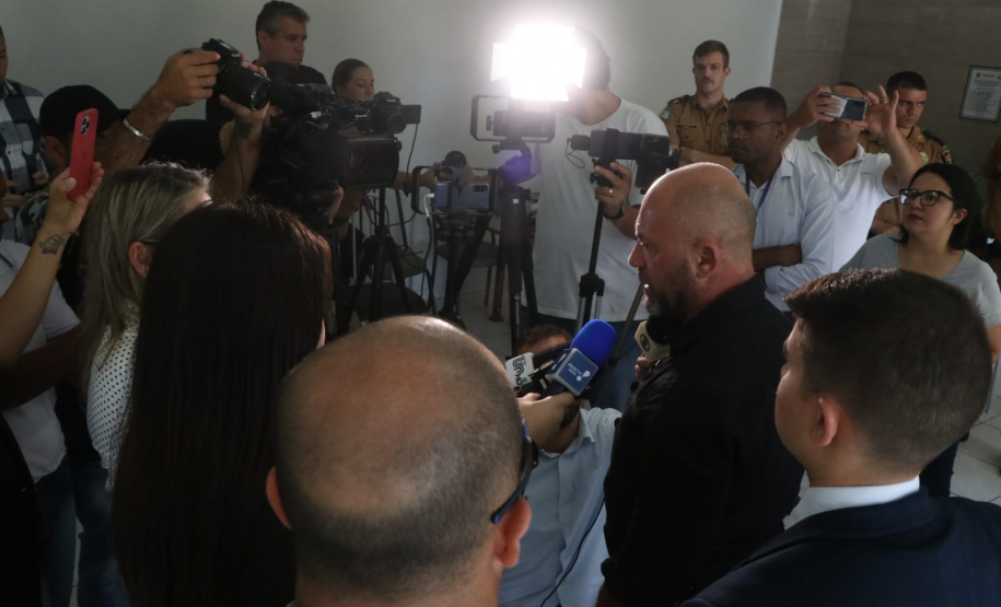 Secretário Hudson se encontra com forças de segurança e autoridades em Umuarama