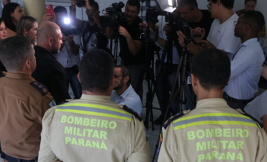 Secretário Hudson se encontra com forças de segurança e autoridades em Umuarama