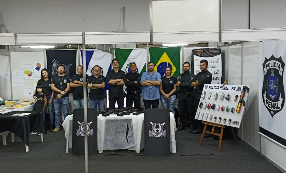 Polícia Penal expõe trabalhos e equipamentos na 51º ExpoParanavaí