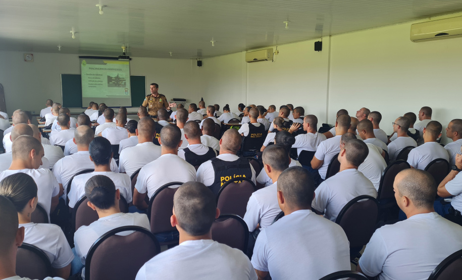 Programa de Integridade do Estado é tema de palestra com novos policiais militares