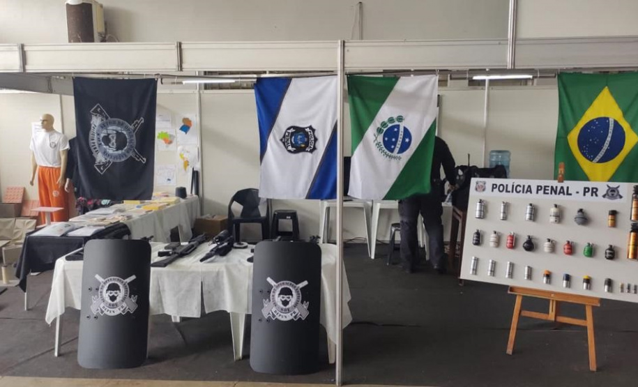 Polícia Penal expõe trabalhos e equipamentos na 51º ExpoParanavaí