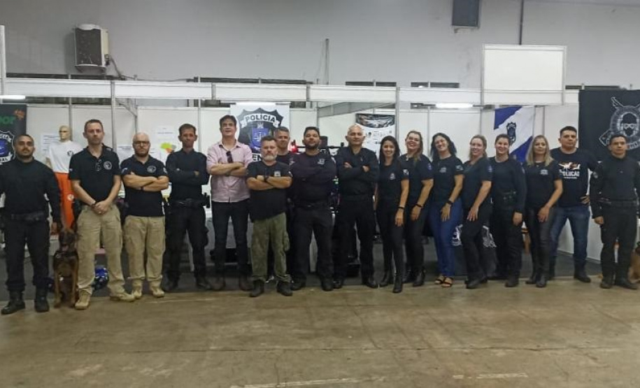 Polícia Penal expõe trabalhos e equipamentos na 51º ExpoParanavaí