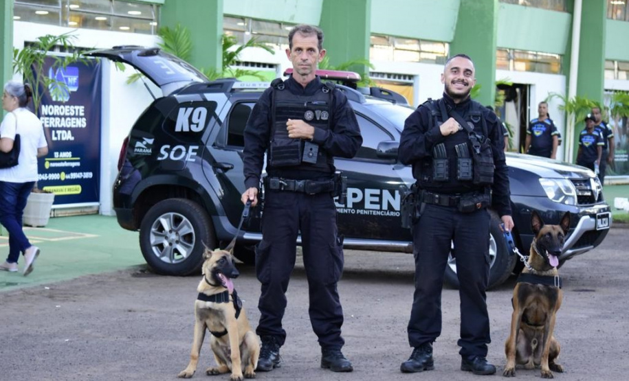 Polícia Penal expõe trabalhos e equipamentos na 51º ExpoParanavaí