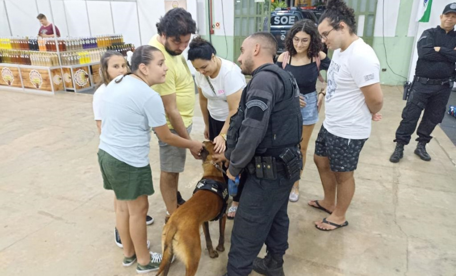 Polícia Penal expõe trabalhos e equipamentos na 51º ExpoParanavaí