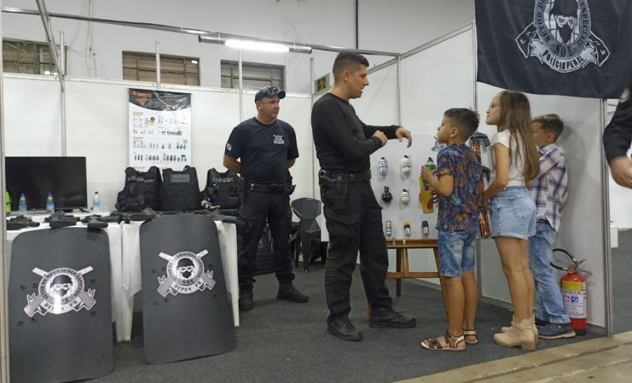 Polícia Penal expõe trabalhos e equipamentos na 51º ExpoParanavaí