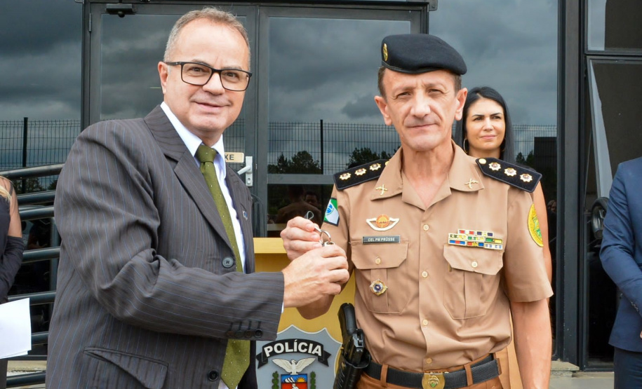 Secretaria da Segurança Pública entrega 30 novos veículos a Polícia Penal do Paraná