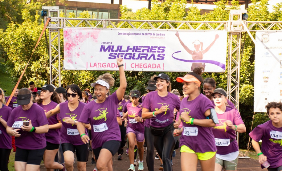 2º edição da Corrida Mulheres Seguras reuniu mais de 300 participantes em Londrina