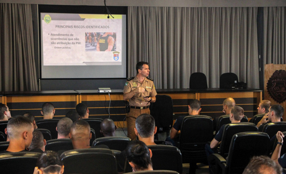 Programa de Integridade do Estado é tema de palestra com novos policiais militares