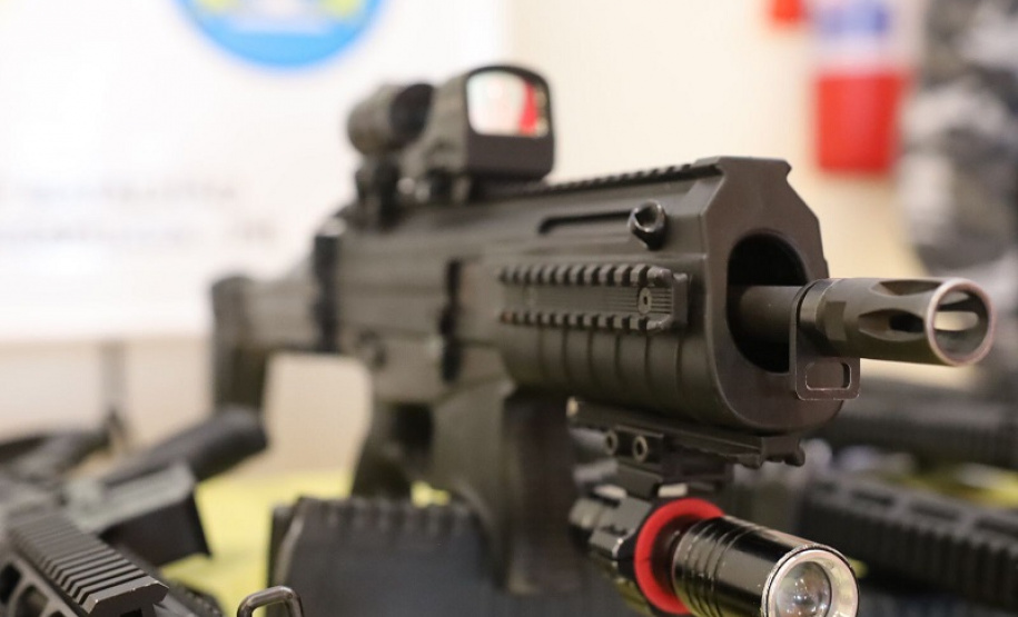 Secretário Hudson entrega novo armamento para região centro-sul