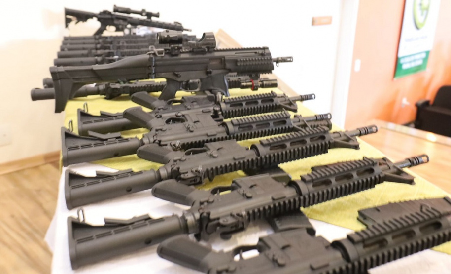 Secretário Hudson entrega novo armamento para região centro-sul