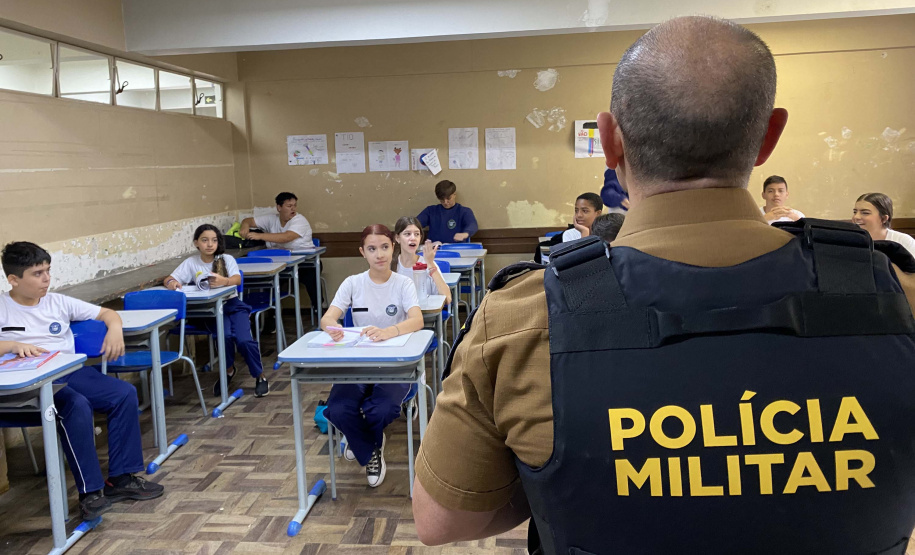 PM e Secretaria da Educação promovem primeira ação do Programa de Segurança Avançado