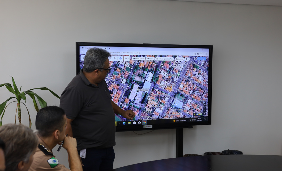 Secretário recebe Deputado Tiago Amaral e prefeitos de Mandaguaçu e Ribeirão do Pinhal