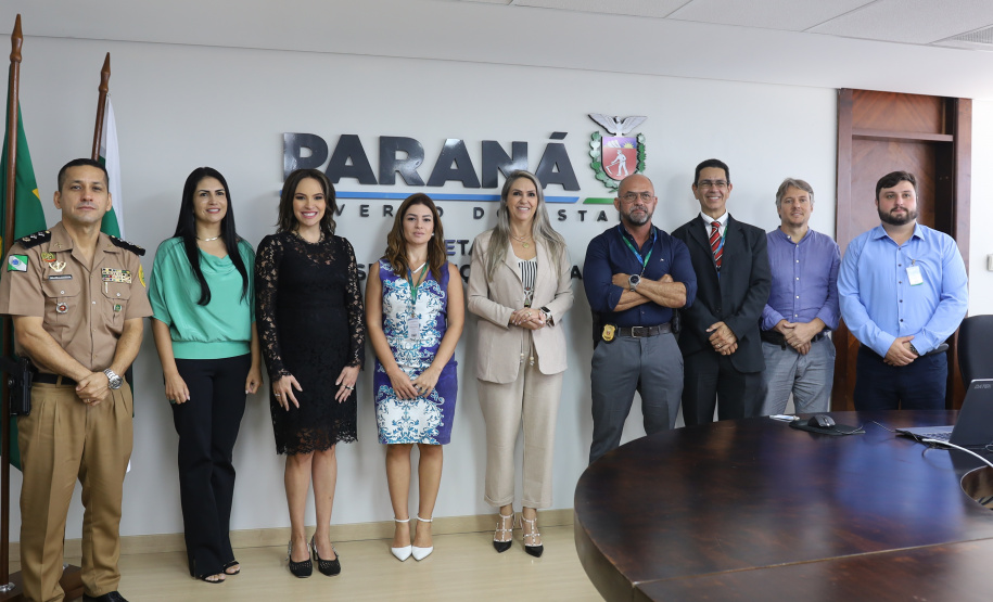 Secretário Hudson recebe a Deputada Estadual Maria Vitória e a prefeita de Astorga Suzie Pucillo