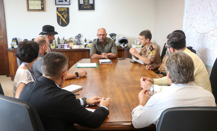 Secretário Hudson recebe visita do deputado Tito Barrichello