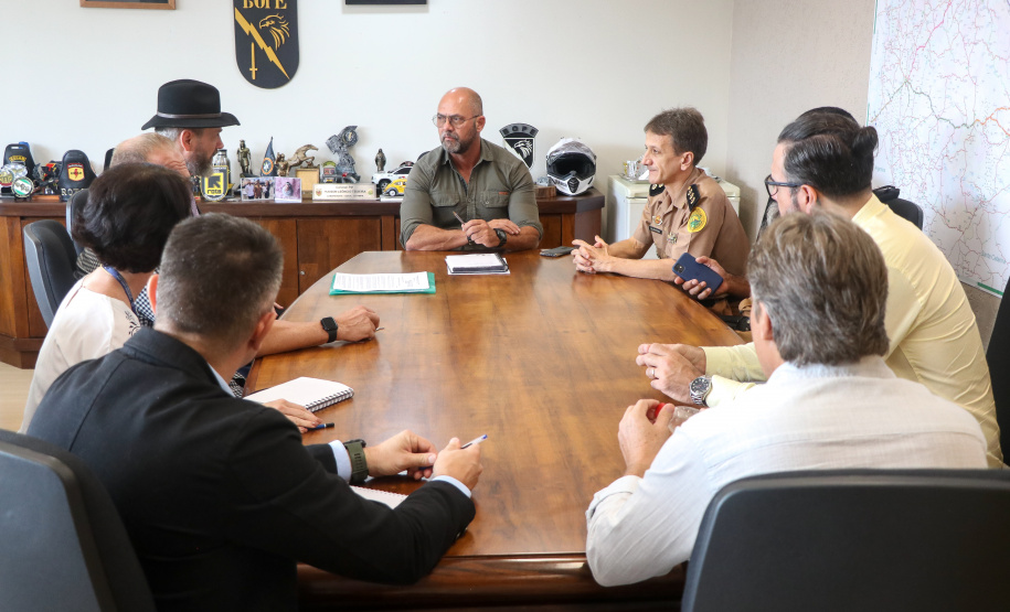 Secretário Hudson recebe visita do deputado Tito Barrichello