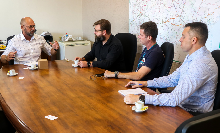 Secretário da Segurança Pública recebe visita da cônsul-geral da Polônia, Marta Olkowska