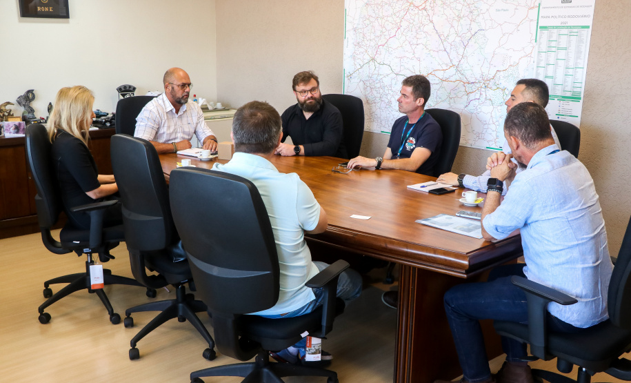 Secretário da Segurança Pública recebe visita da cônsul-geral da Polônia, Marta Olkowska