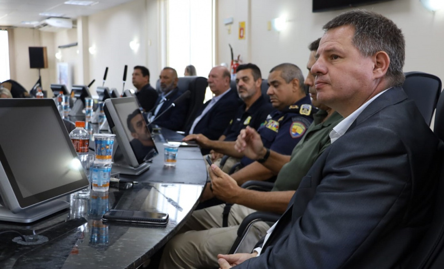 Secretário de Segurança se reúne com representantes em Paranaguá