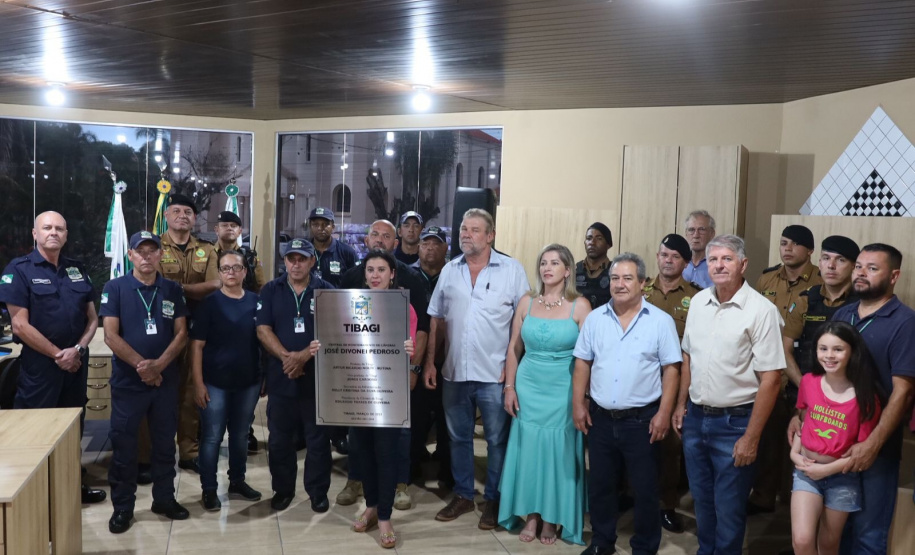 Secretário Hudson participa de posse da nova diretoria do Conseg Tibagi