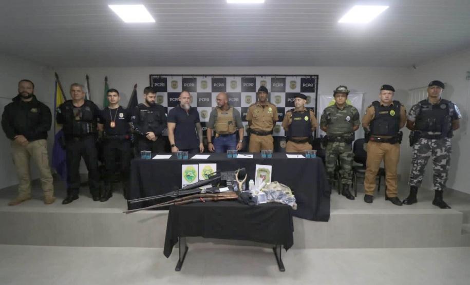 Operação integrada das forças de segurança prende sete pessoas em Umuarama