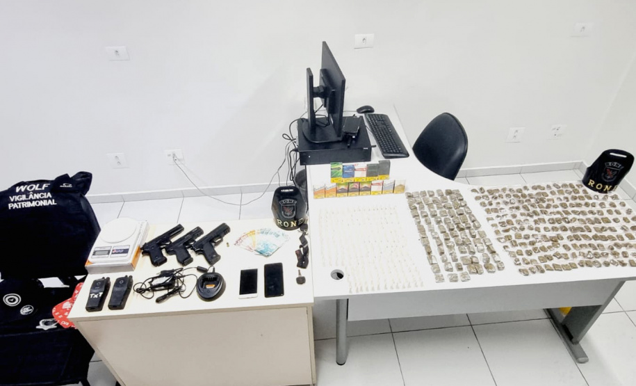 Polícia Militar prende quatro pessoas envolvidas em roubos em duas cidades do Paraná