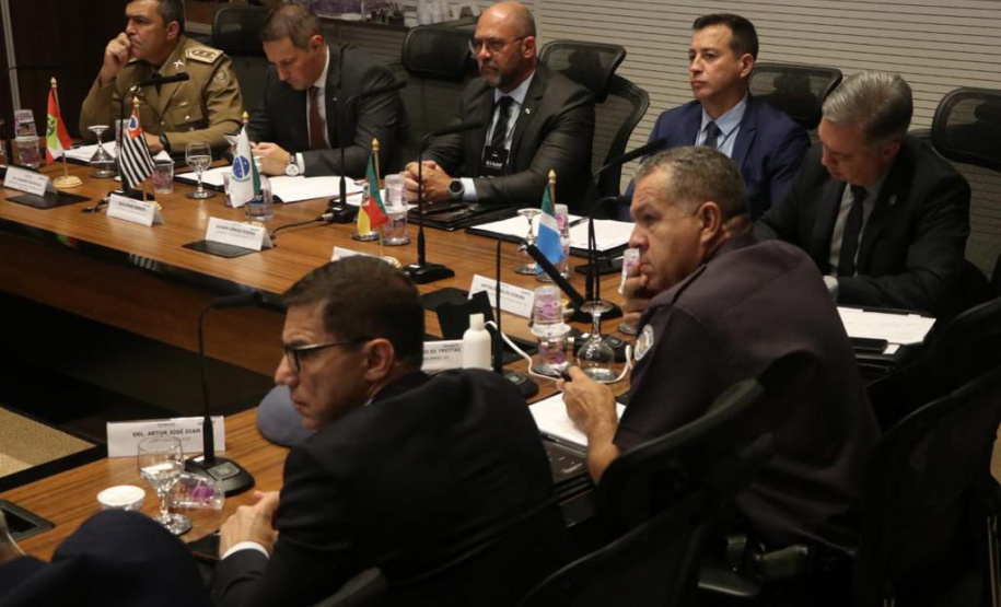 Secretários de cinco estados defendem maior integração contra os crimes nas regiões de fronteira