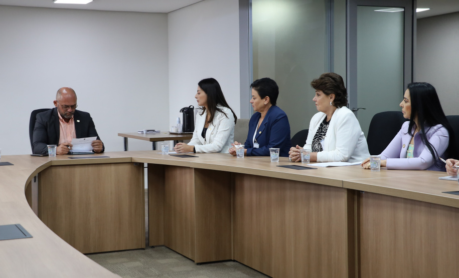 Secretário se reúne com Deputadas Estaduais para debater assuntos relacionado a segurança da Mulher