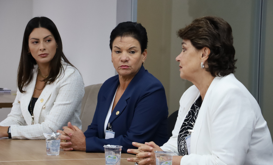 Secretário se reúne com Deputadas Estaduais para debater assuntos relacionado a segurança da Mulher