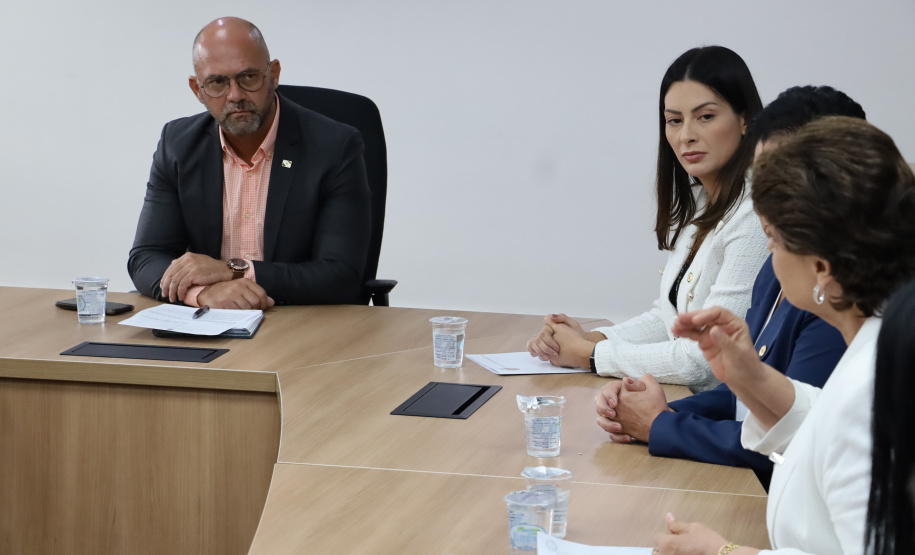 Secretário se reúne com Deputadas Estaduais para debater assuntos relacionado a segurança da Mulher