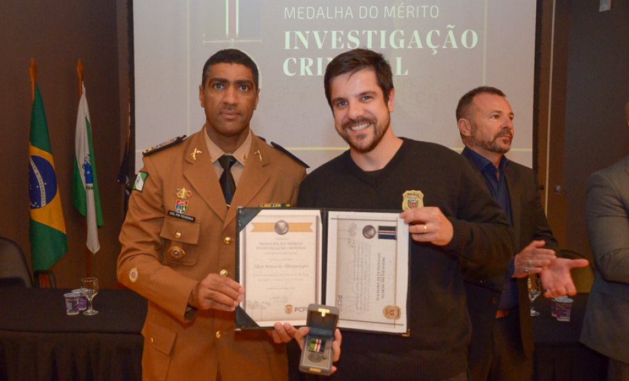 Duas operações da PCPR recebem homenagens de Mérito de Investigação Criminal