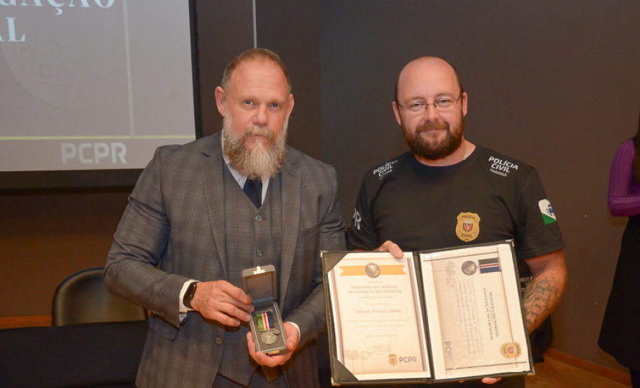 Duas operações da PCPR recebem homenagens de Mérito de Investigação Criminal