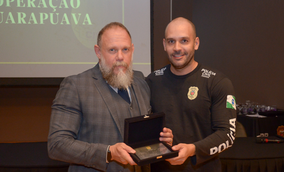 Duas operações da PCPR recebem homenagens de Mérito de Investigação Criminal