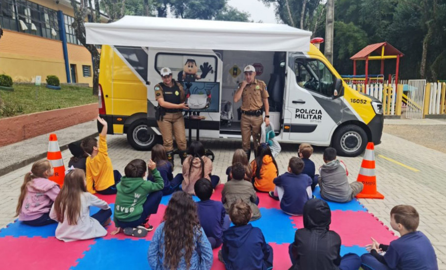 Polícia Militar inicia projeto BPTran nas Escolas, de educação no trânsito