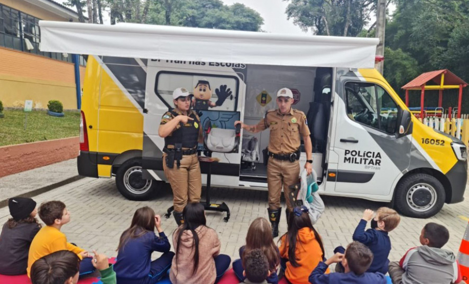 Polícia Militar inicia projeto BPTran nas Escolas, de educação no trânsito
