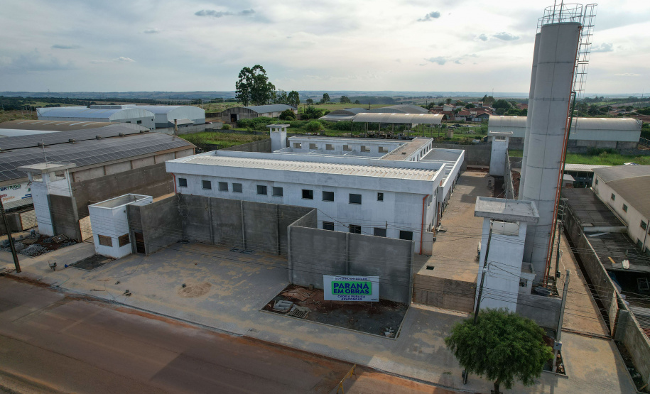 Obra da nova Cadeia Pública de Arapongas chega a 83% de execução