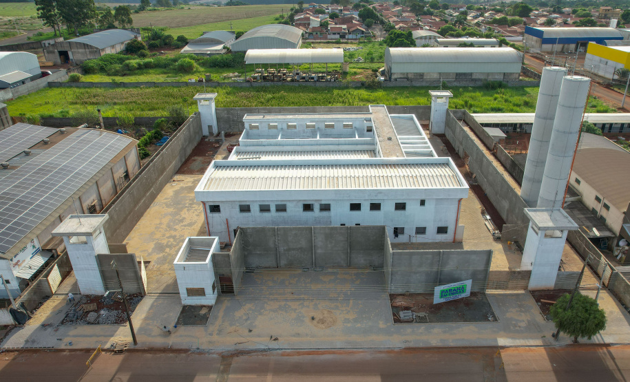 Obra da nova Cadeia Pública de Arapongas chega a 83% de execução