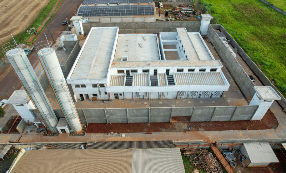 Obra da nova Cadeia Pública de Arapongas chega a 83% de execução