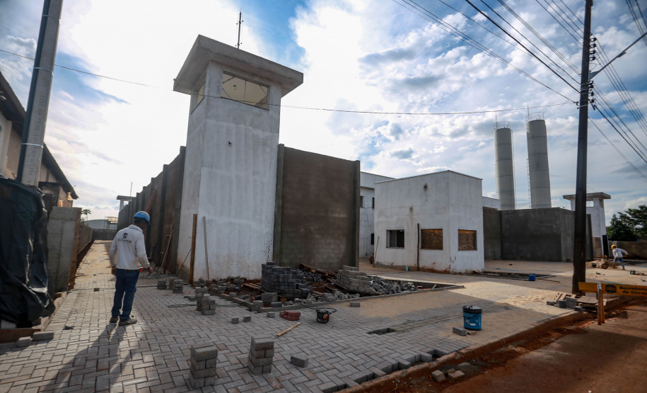 Obra da nova Cadeia Pública de Arapongas chega a 83% de execução