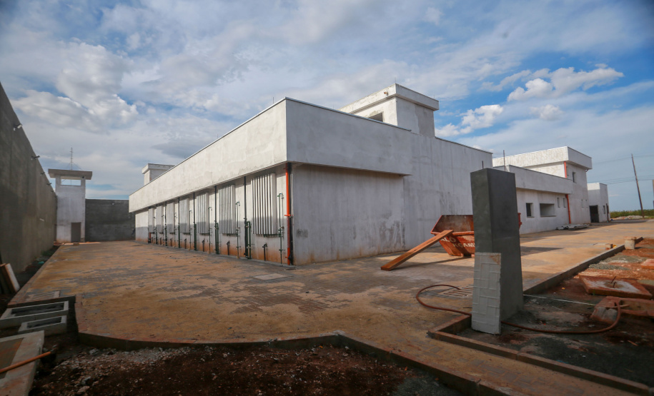 Obra da nova Cadeia Pública de Arapongas chega a 83% de execução