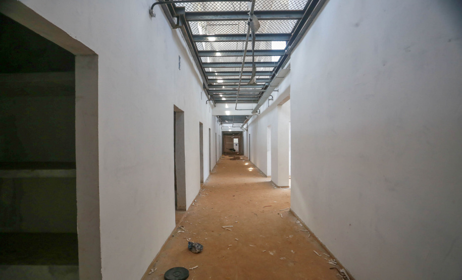 Obra da nova Cadeia Pública de Arapongas chega a 83% de execução