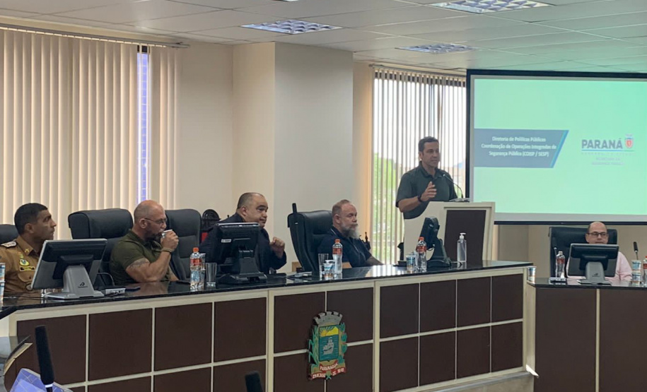 SESP - 100 dias - Paraná marca os 100 dias de gestão na Segurança Pública com a criação de um Centro de Operações