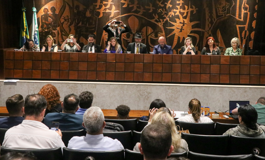 Secretário participa de audiência pública na Alep em homenagem ao Dia Estadual dos Consegs