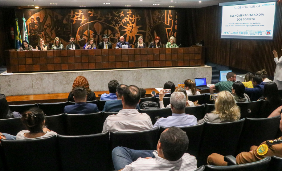 Secretário participa de audiência pública na Alep em homenagem ao Dia Estadual dos Consegs
