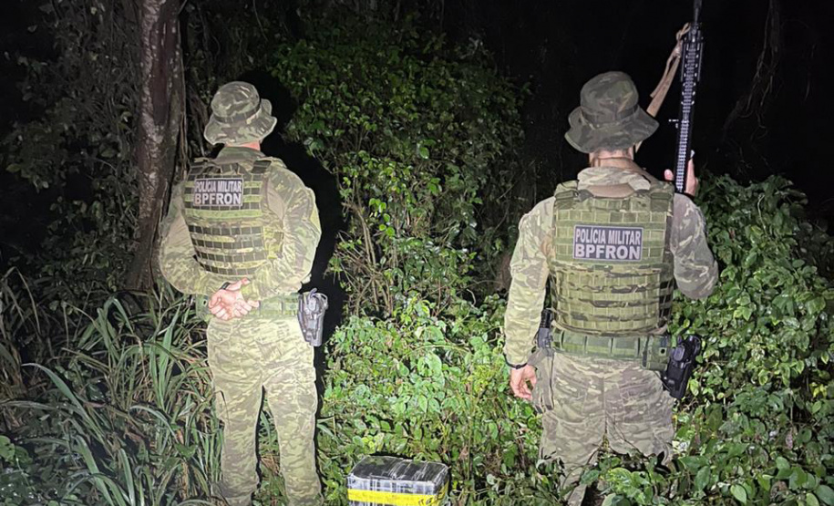 Em 100 dias, PM registra aumento de 65% na apreensão de drogas na fronteira